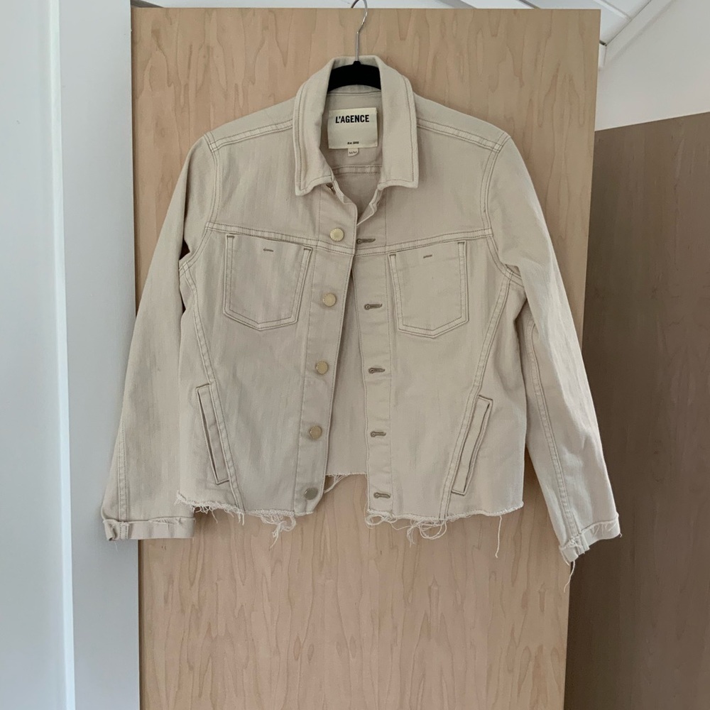 L’Agence jean jacket size M